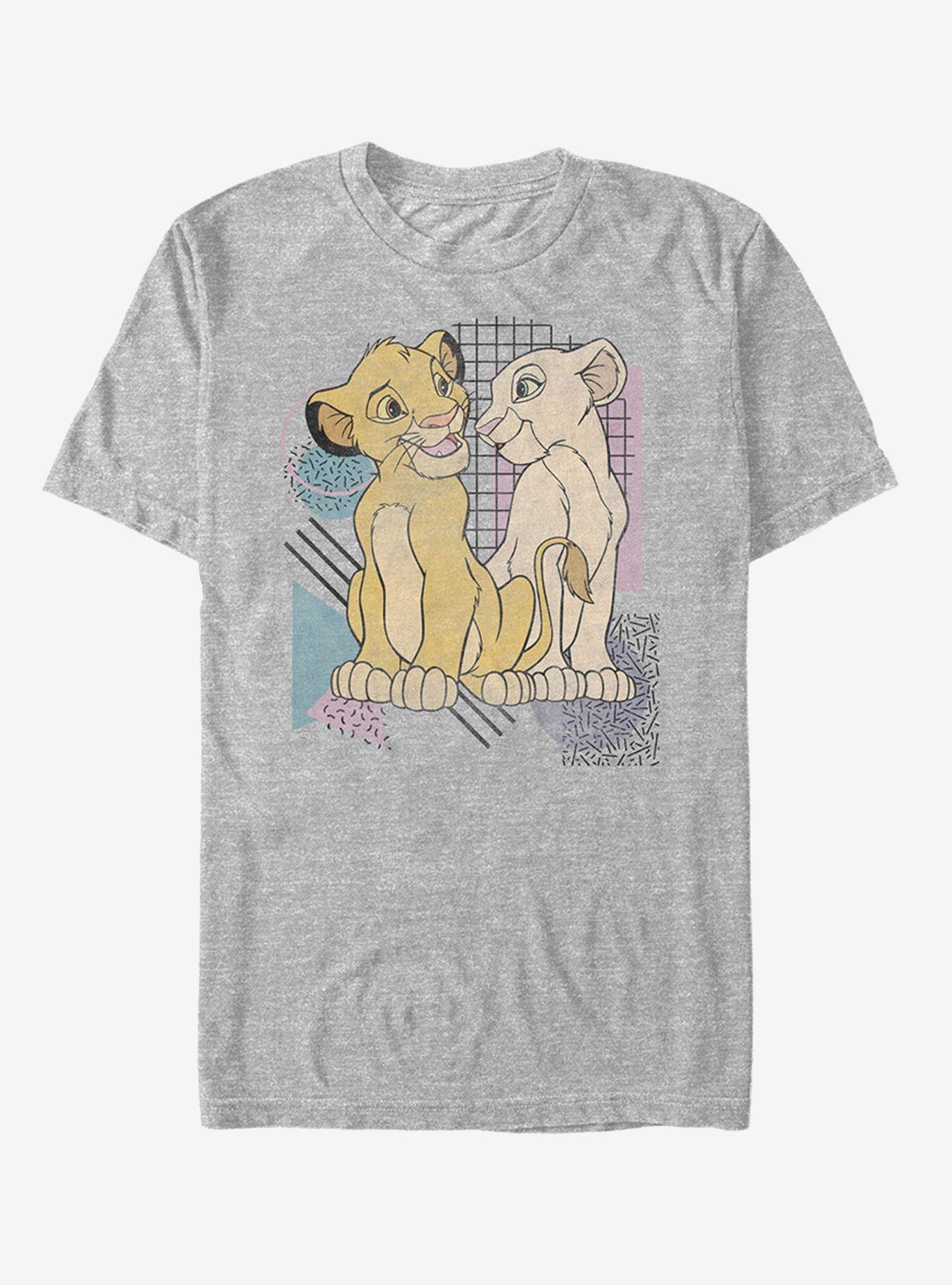 Disney Lion King Retro Cub Love T-Shirt | Graphic T-Shirt for Unisex