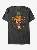 Disney Lion King Scar Decorative Tribal Mane T-Shirt | Graphic T-Shirt for Unisex