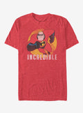 Disney Pixar The Incredibles Retro Masked Hero T-Shirt | Graphic T-Shirt for Unisex