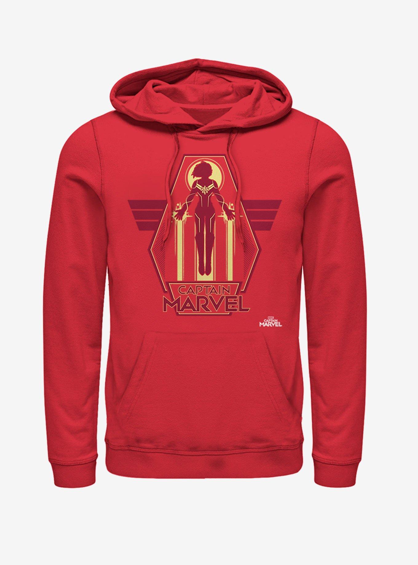 Marvel Captain Marvel Take Flight Hoodie