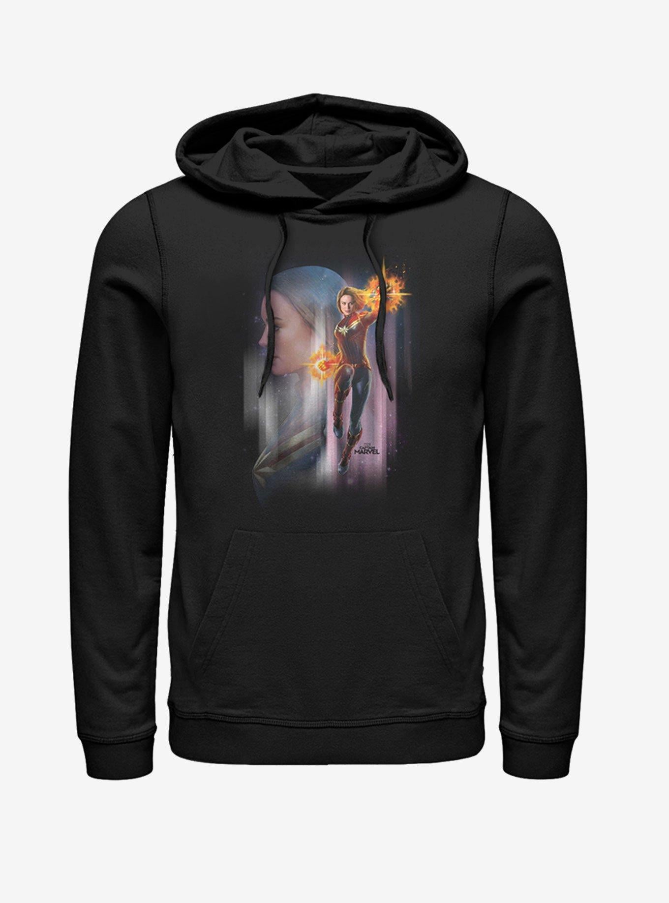 Marvel Captain Marvel Galaxy Hoodie