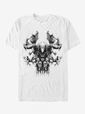 Marvel Avengers Endgame Smoke Skull T-Shirt | Graphic T-Shirt for Unisex