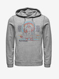 Disney Pixar Toy Story 4 Ride 4 Lyfe Heathered Hoodie