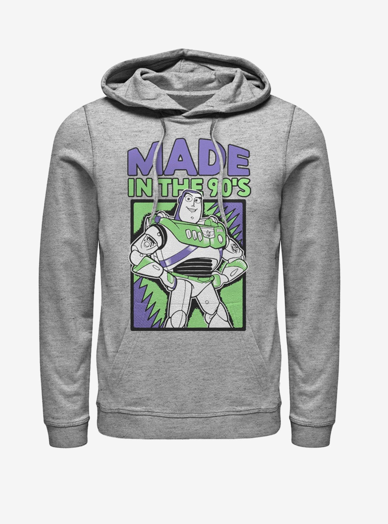 Disney Pixar Toy Story 4 Nineties Buzz Heathered Hoodie