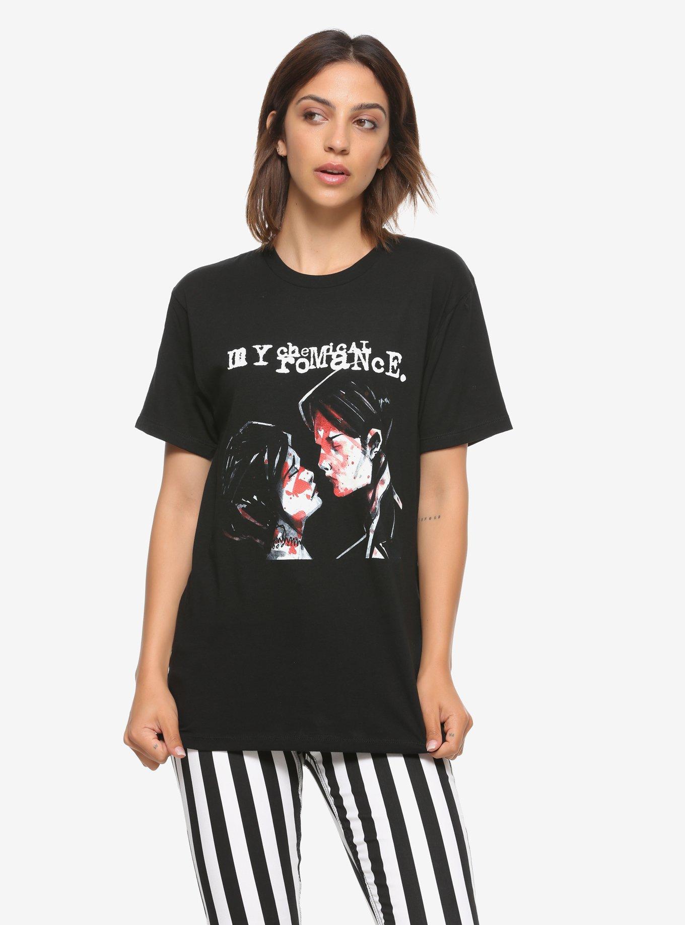 My Chemical Romance Three Cheers For Sweet Revenge Boyfriend Fit Girls T-Shirt | Premium Unisex T-Shirt, Trending Graphic Tee
