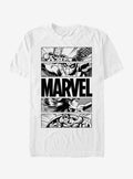 Marvel Spider-Man Graphic Panels T-Shirt | Graphic T-Shirt for Unisex