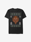 Disney Beauty And The Beast The Ugly Beast Ugly Christmas Sweater T-Shirt | Premium Unisex T-Shirt, Trending Graphic Tee