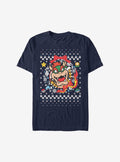 Super Mario Bowser Wreath Christmas Sweater T-Shirt | Premium Unisex T-Shirt, Trending Graphic Tee