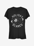 The Nightmare Before Christmas Holiday Scares Girls T-Shirt | Graphic T-Shirt for Unisex