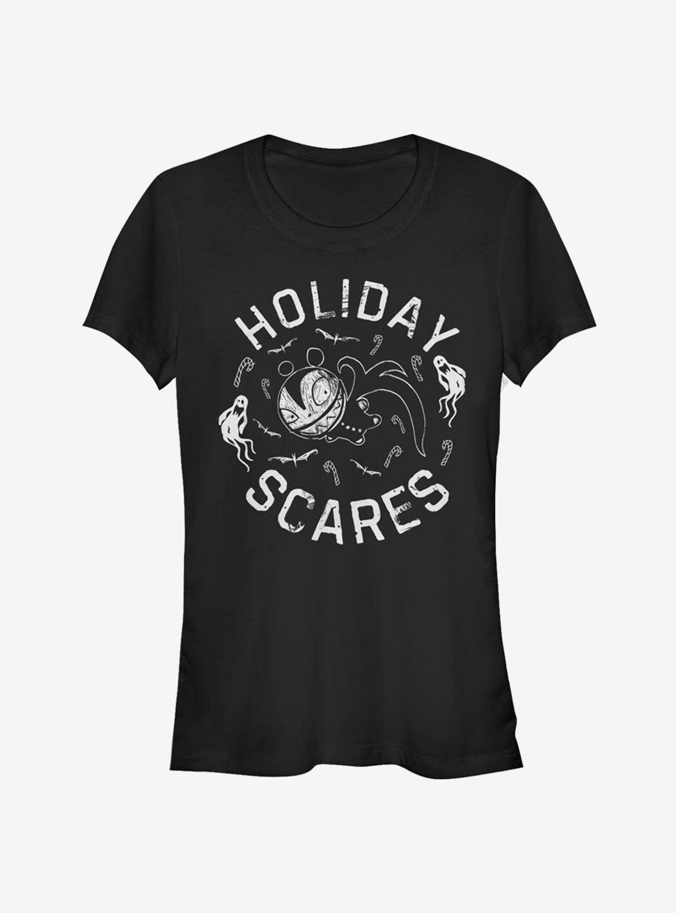 The Nightmare Before Christmas Holiday Scares Girls T-Shirt | Graphic T-Shirt for Unisex