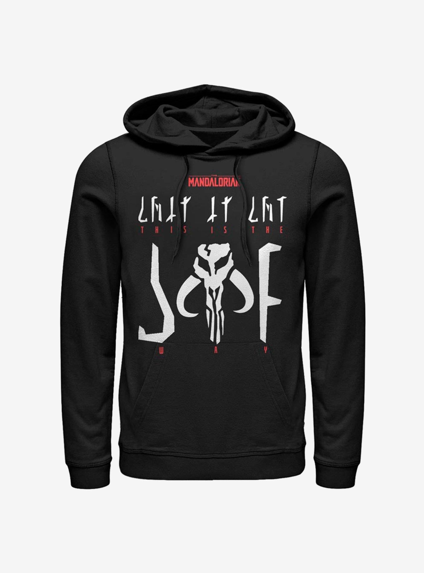 Star Wars The Mandalorian This Is The Way Mando'a Encryption  Hoodie