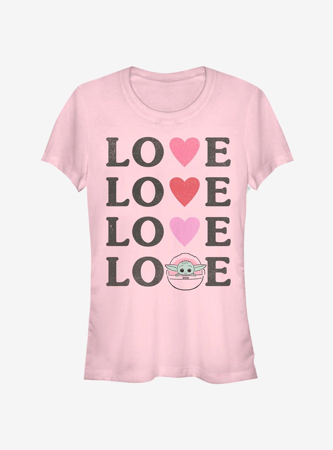 The Mandalorian The Child Loved Child Girls Shirt T Shirt Clean Design