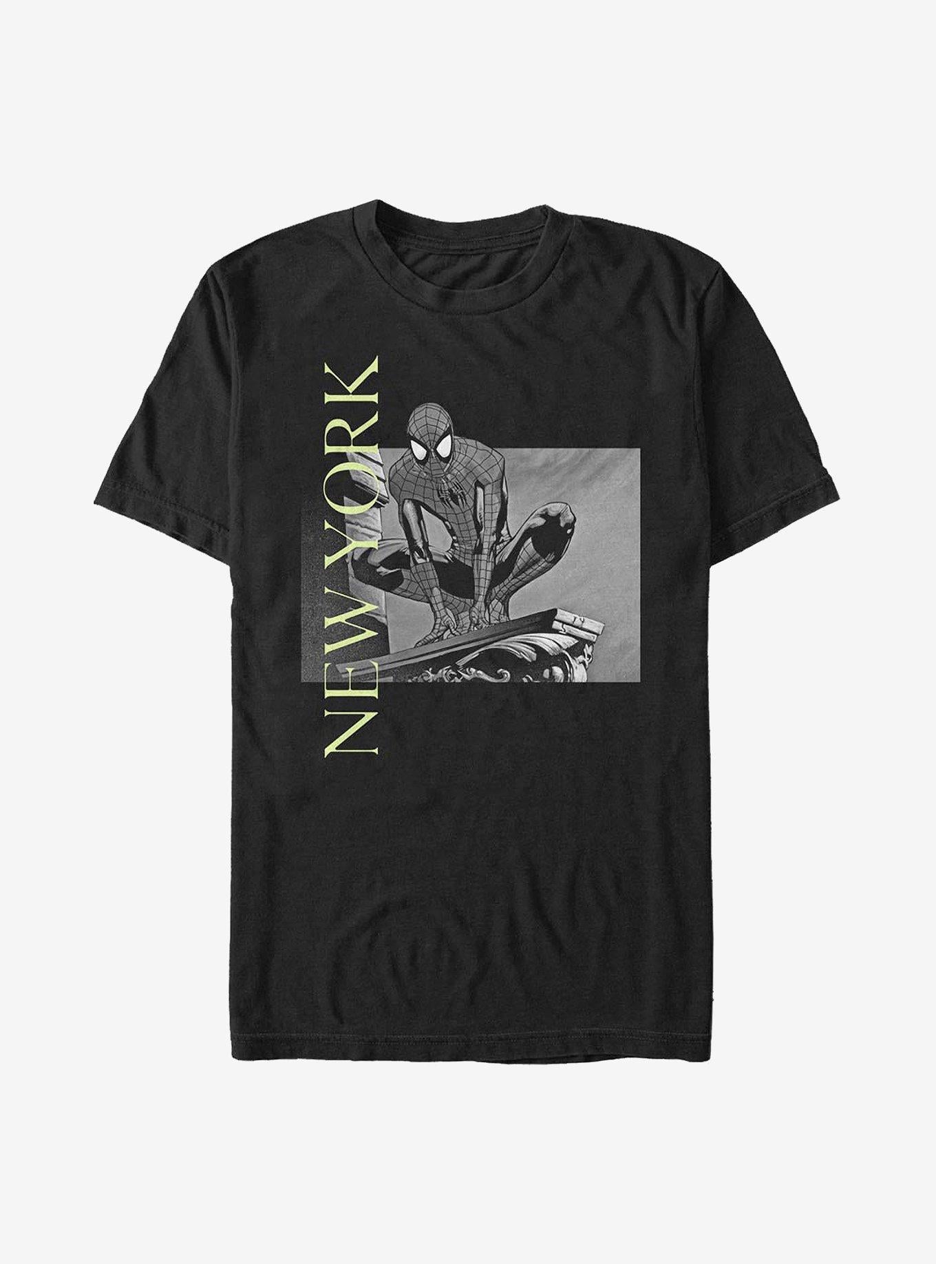 Marvel Spider-Man Spidey New York T-Shirt | Premium Unisex T-Shirt, Trending Graphic Tee