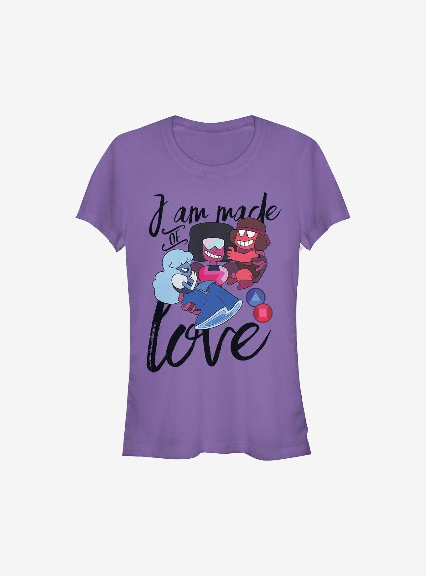 Steven Universe I Am Made Of Love Girls Shirt T Shirt Gift Ready