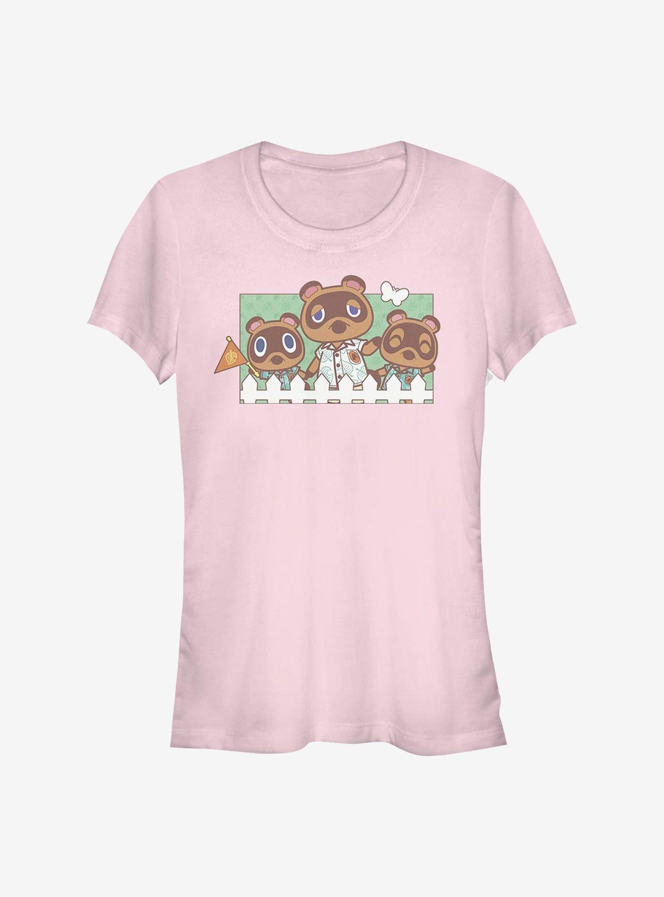 Animal Crossing New Horizons Nook Family Girls T-Shirt | Premium Unisex T-Shirt, Trending Graphic Tee