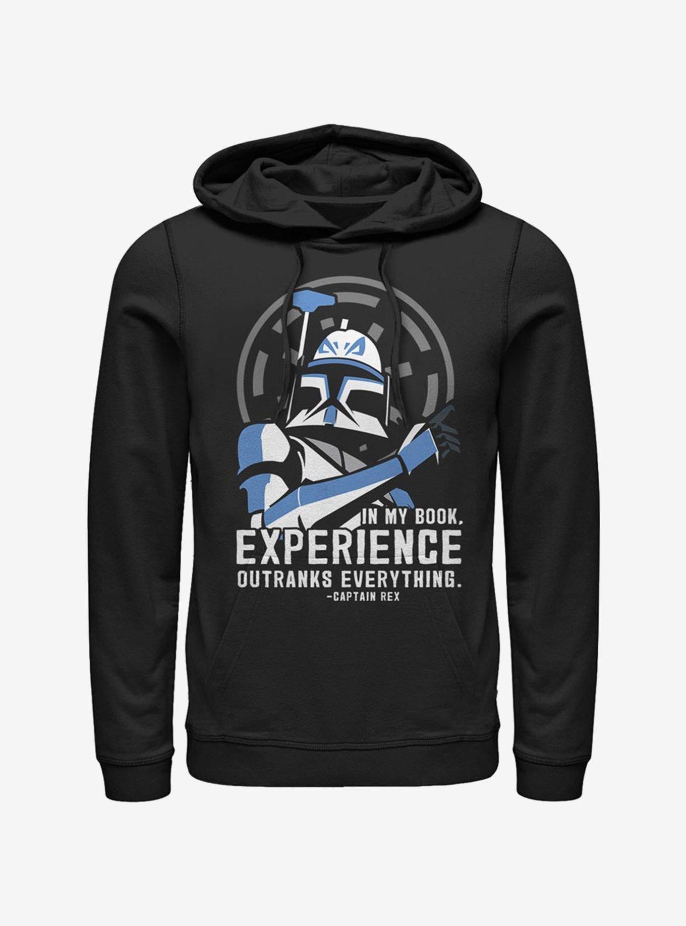 Star Wars The Clone Wars Outranks Everything Hoodie