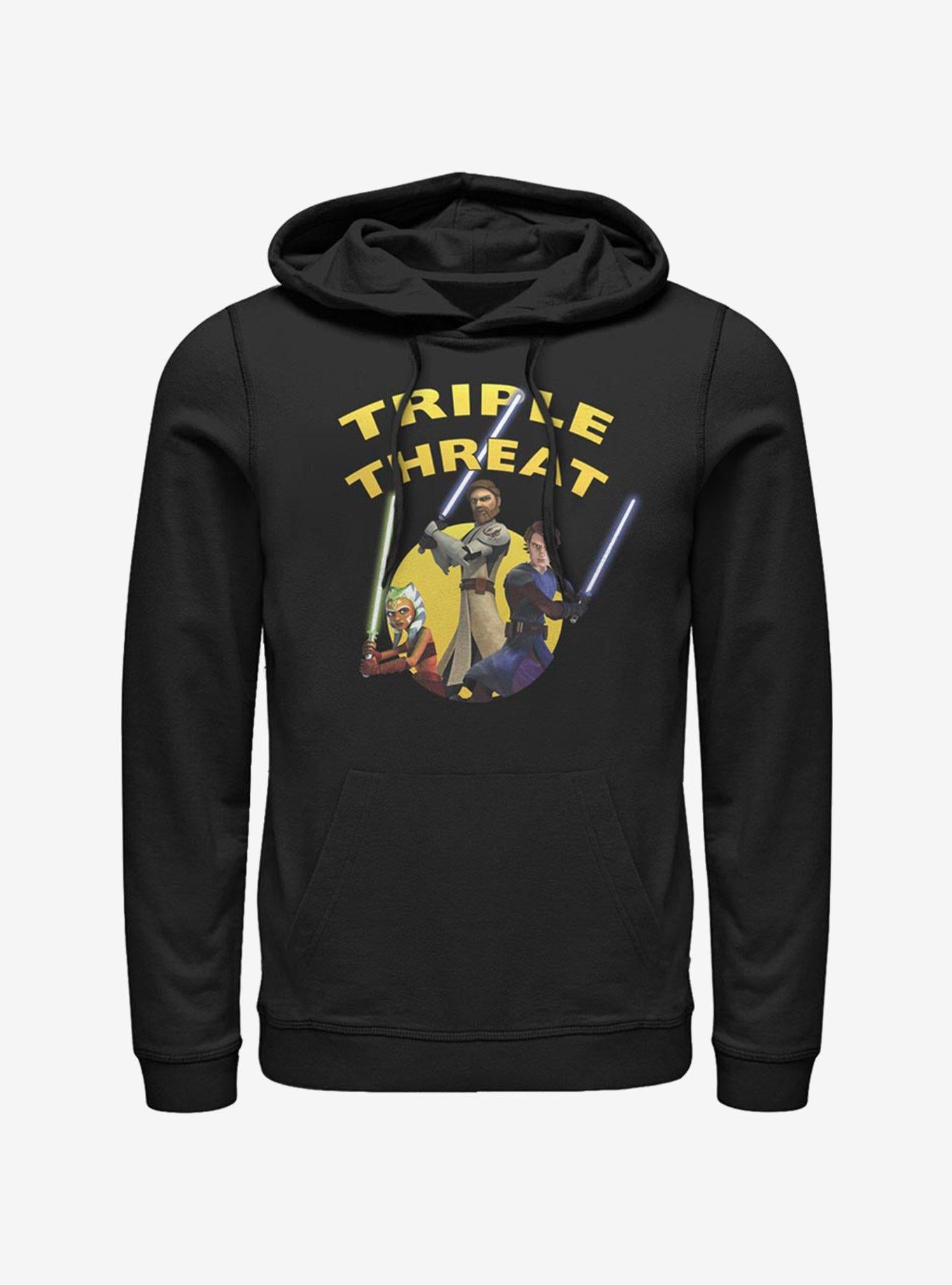 Star Wars The Clone Wars Triple Threat Hoodie
