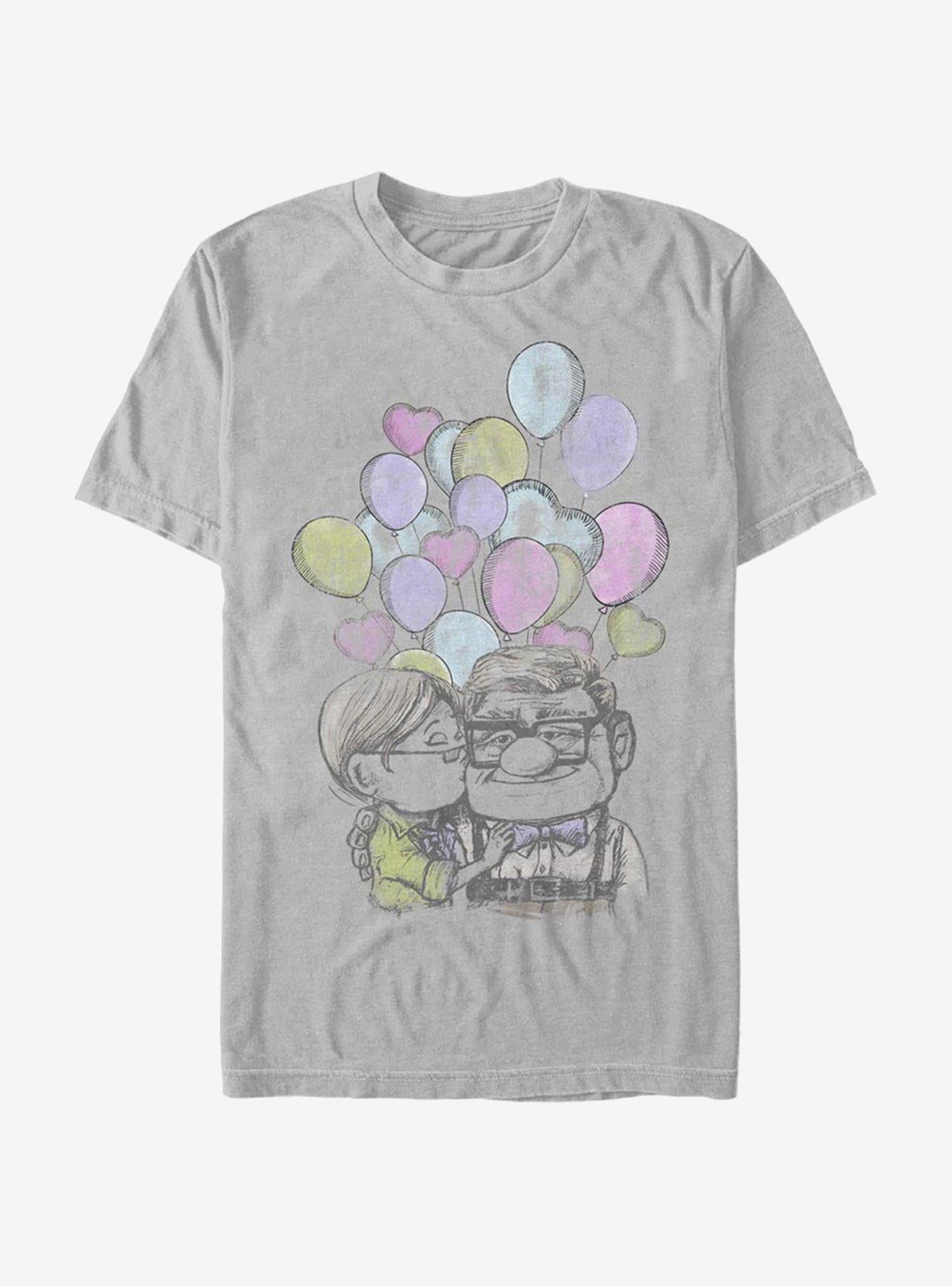 Cartoon Animated Up Ellie Carl Love Up Shirt T Shirt Cozy Fit