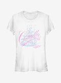 Cartoon Cinderella Fifties Love Story Girls Shirt T Shirt Gift Ready