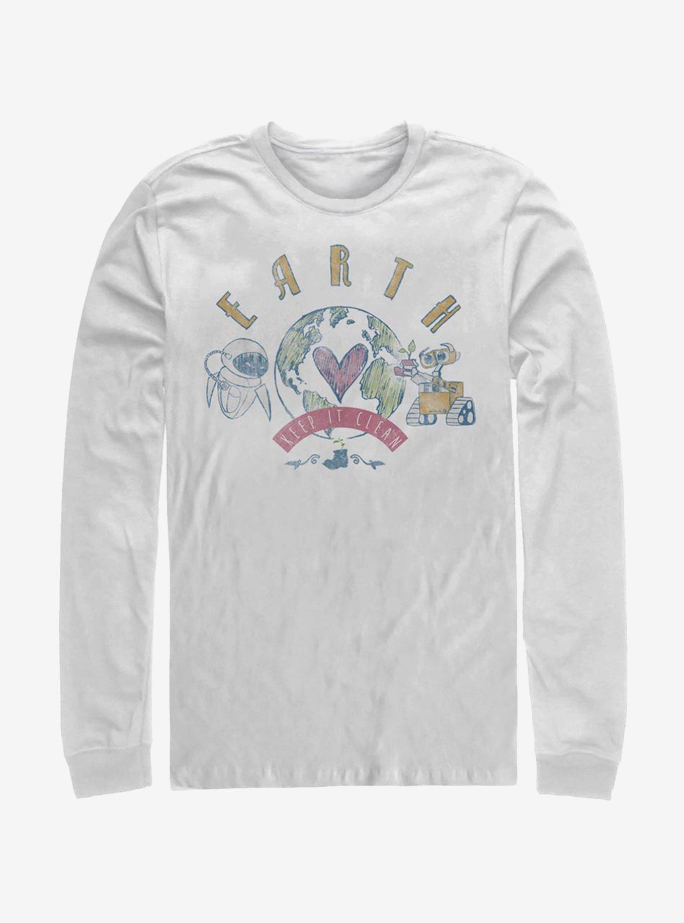 Cartoon Animated Wall Ocean Love Long Sleeve Shirt Long Sleeve Tee Premium Quality