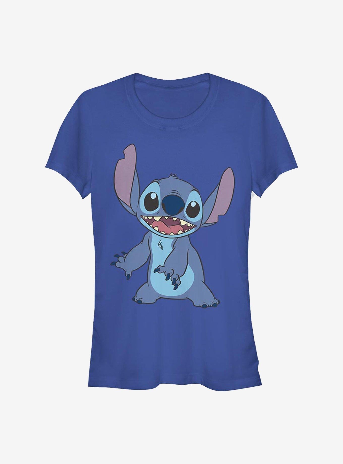 Cartoon Lilo Stitch Basic Stitch Girls Shirt T Shirt Everyday Wear