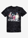 Gorillaz Group Tie-Dye T-Shirt | Premium Unisex T-Shirt, Trending Graphic Tee