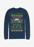 Star Wars Silent Night Jedi Knight Long-sleeve T-shirt | Trendy Graphic Tee | Casual Unisex T-shirt