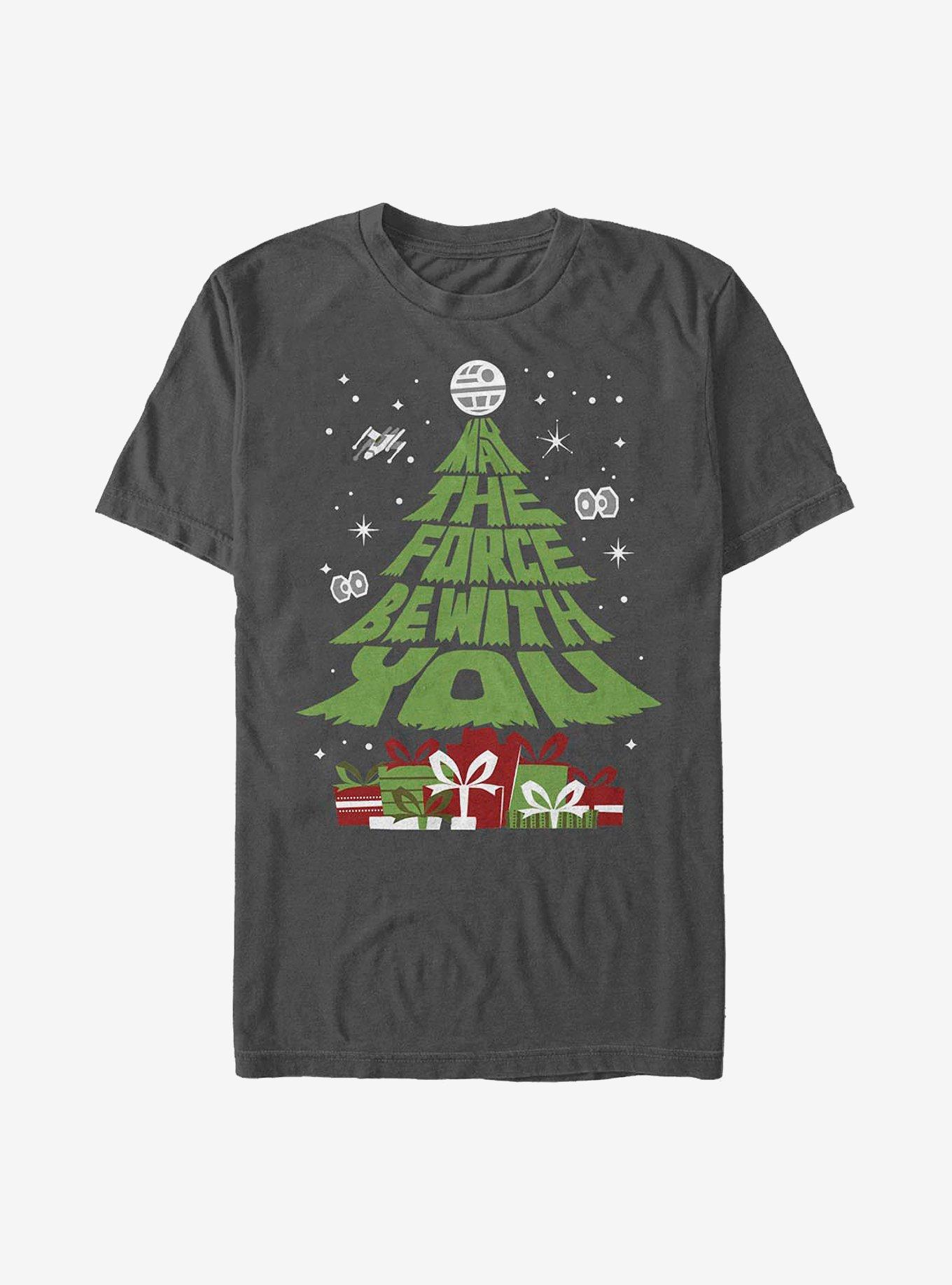 Star Wars Gift Tree T-Shirt | Premium Unisex T-Shirt, Trending Graphic Tee