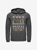 Nintendo Mario 8-Bit Xmas Stack Hoodie