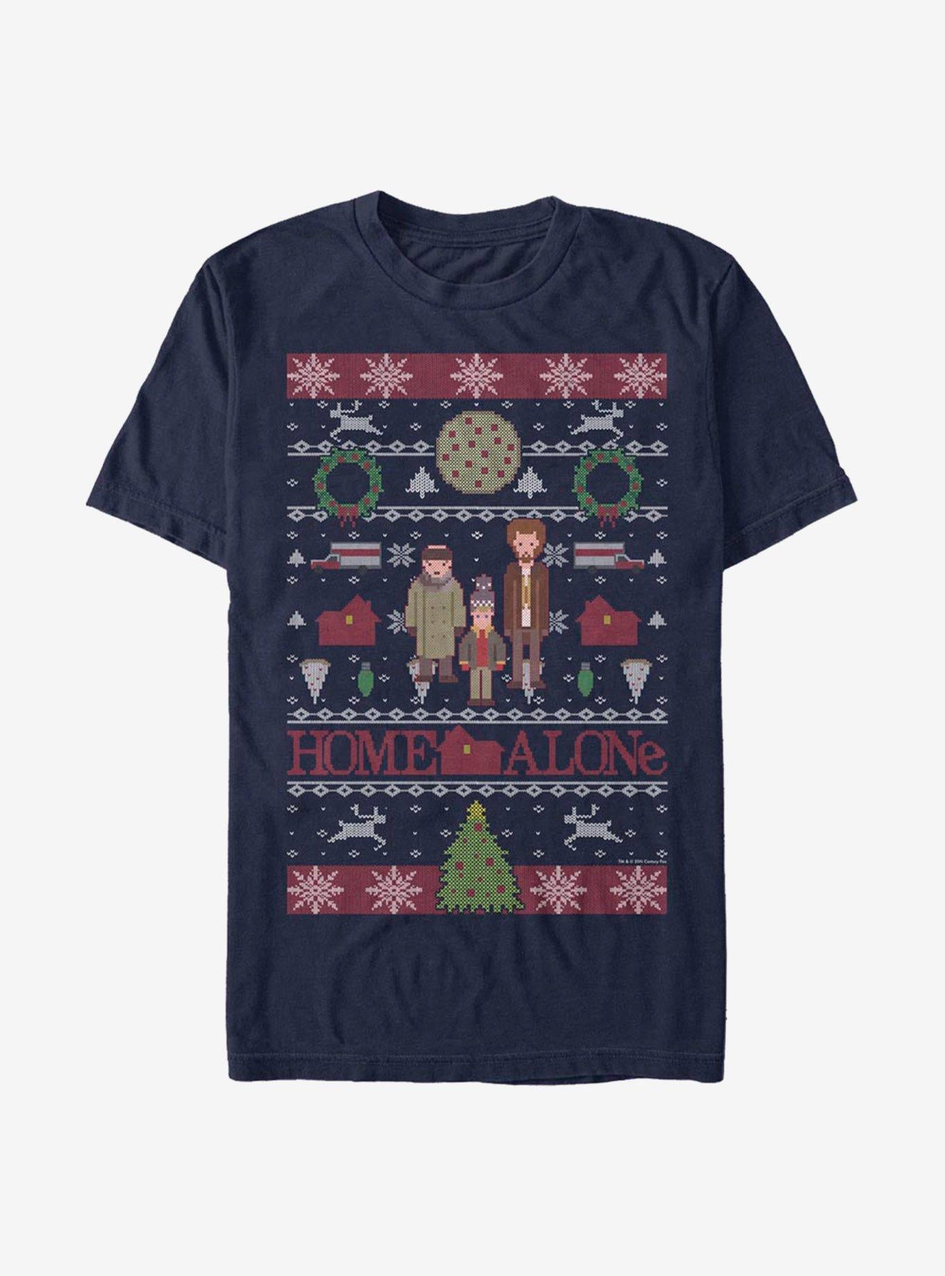 Home Alone Ugly Holiday T-Shirt | Premium Unisex T-Shirt, Trending Graphic Tee