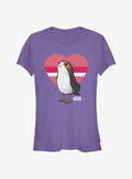 Episode Viii The Last Jedi Porg Love Girls Shirt T Shirt Everyday Wear