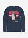 Episode Viii The Last Jedi Porg Love Long Sleeve Shirt Long Sleeve Tee Premium Quality