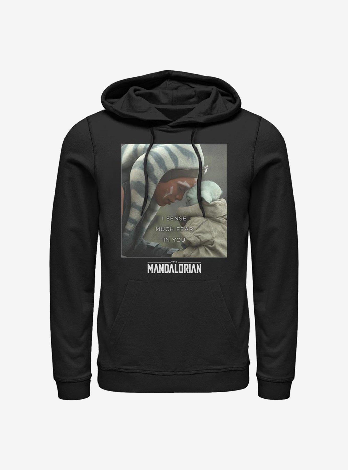 Star Wars The Mandalorian Ahsoka Tano Sense Fear The Child Hoodie