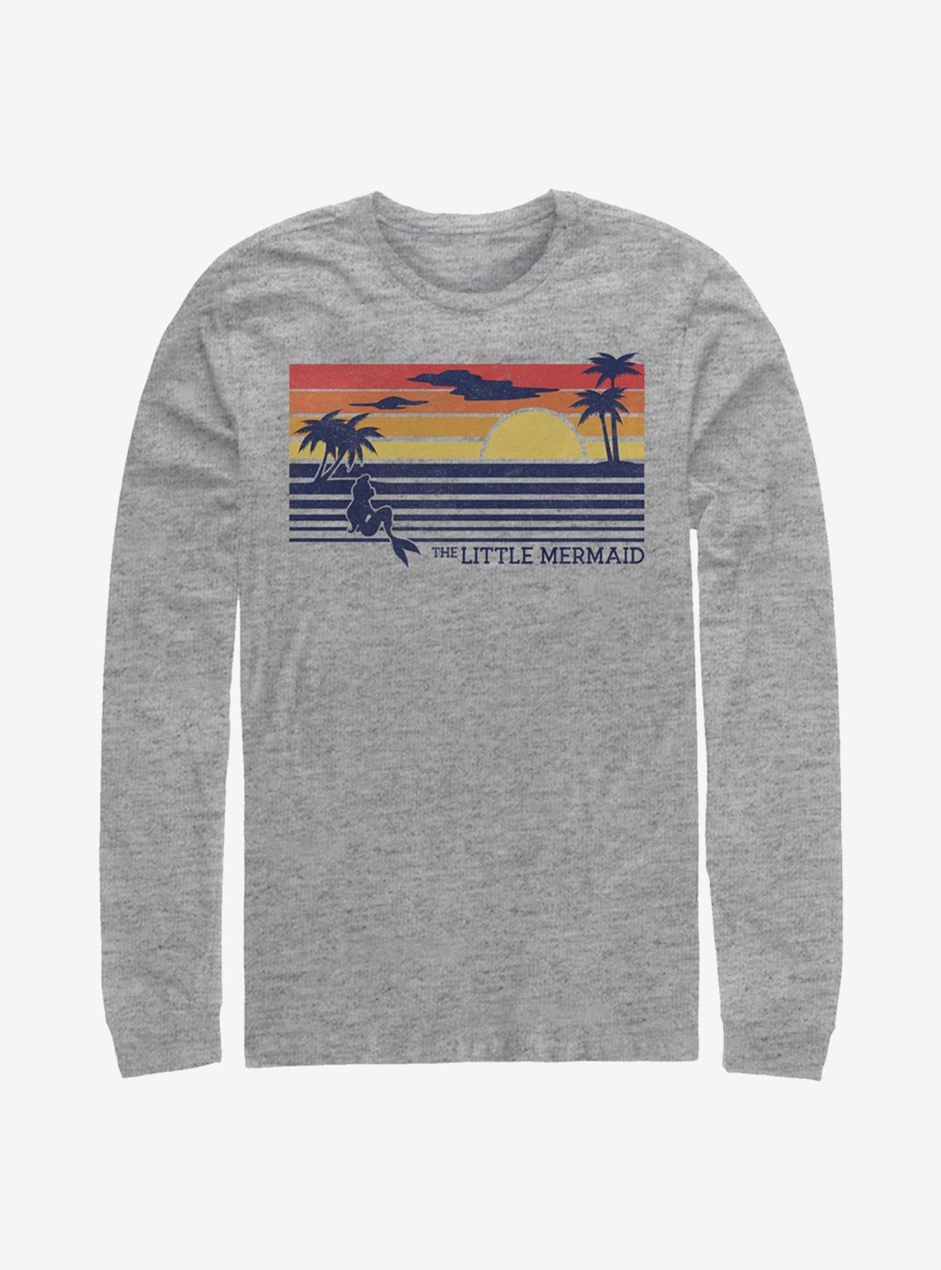 Disney The Little Mermaid Graphic Mermaid Long-Sleeve T-Shirt | Graphic T-Shirt for Unisex