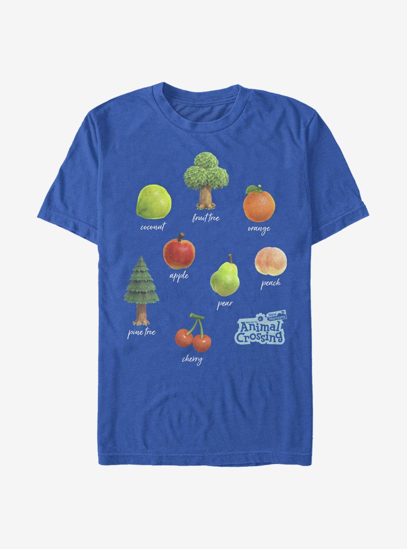 Animal Crossing Fruit And Trees T-Shirt | Premium Unisex T-Shirt, Trending Graphic Tee