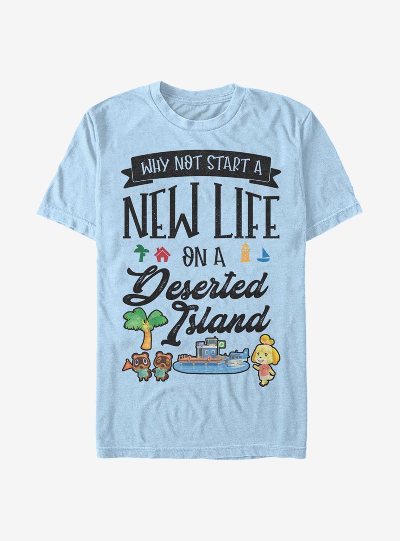 Animal Crossing Start A New Life T-Shirt | Premium Unisex T-Shirt, Trending Graphic Tee