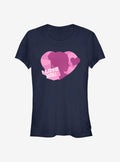 I Love You Heart Girls Shirt T Shirt Premium Quality