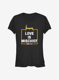 Superhero Loki Love Is Mischief Girls Shirt T Shirt Clean Design