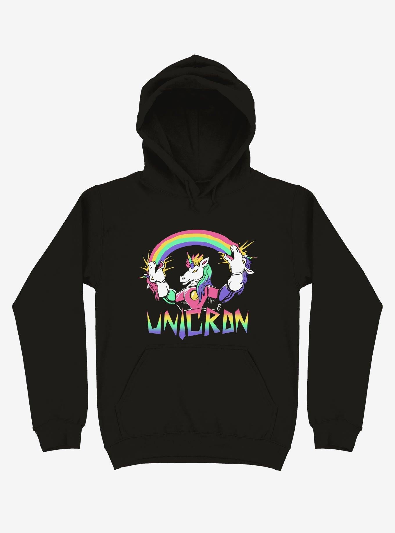 Unicron Rainbow Black Hoodie