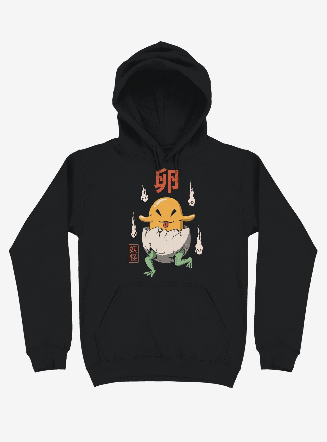 Yokai Egg Black Hoodie