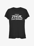 Superhero Love And Thunder Logo Girls Shirt T Shirt Premium Quality