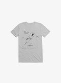 Boneless Crew Skater Skeleton Ice Grey T-Shirt | Premium Unisex T-Shirt, Trending Graphic Tee