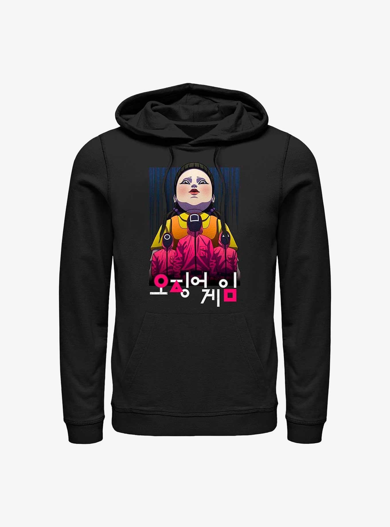 Squid Game Anime Group Hoodie