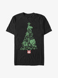 Marvel Holiday Icon Tree T-Shirt | Premium Unisex T-Shirt, Trending Graphic Tee