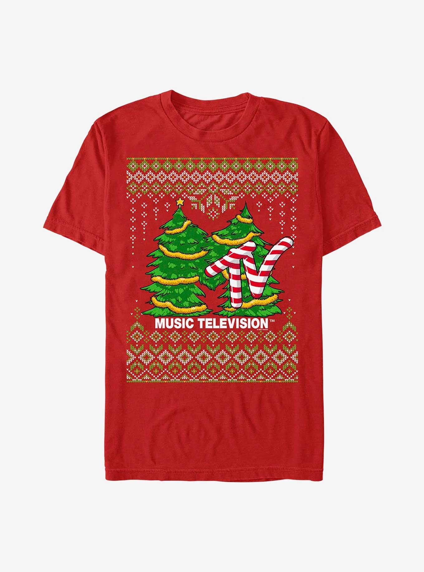 MTV Ugly Holiday Tree T-Shirt | Premium Unisex T-Shirt, Trending Graphic Tee
