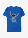 Cartoon Lilo Stitch Smile Pose Shirt T Shirt Clean Design