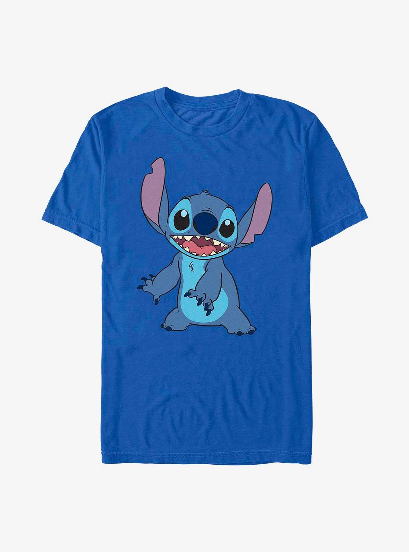 Cartoon Lilo Stitch Smile Pose Shirt T Shirt Clean Design