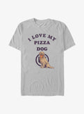 Superhero Hawkeye Love Pizza Dog Shirt T Shirt Minimal Style