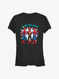 Superhero No Way Home I Love You Guys Girls Shirt T Shirt Gift Ready