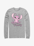 Cartoon Lilo Stitch Fluffy Angel Long Sleeve Shirt Long Sleeve Tee Premium Quality
